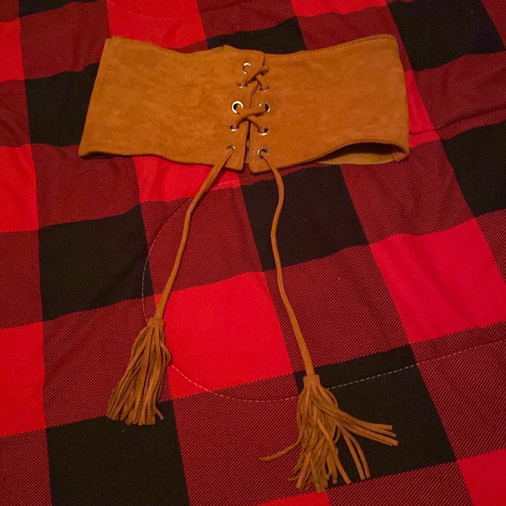 Brown Corset from Spirit Halloween